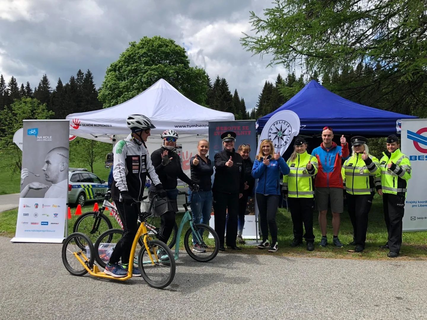 Projekt Na kole jen s přilbou opět vyjede opět chránit zdraví cyklistů